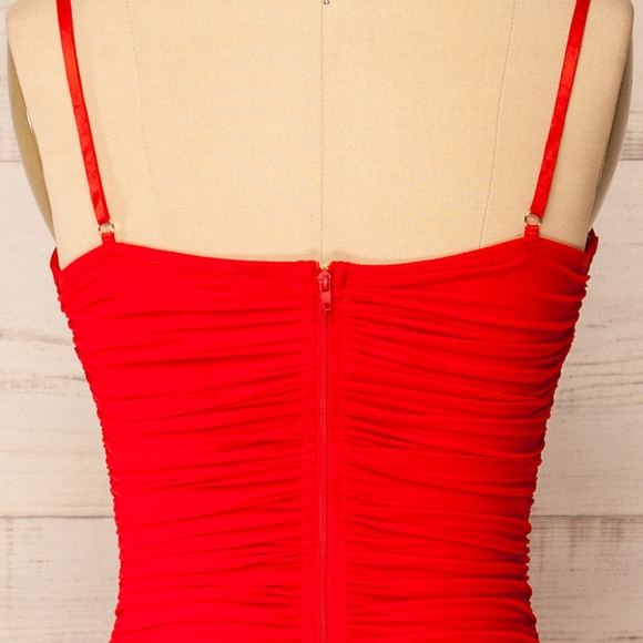 1861 Ruched Midi Dress - Picture 5 of 6